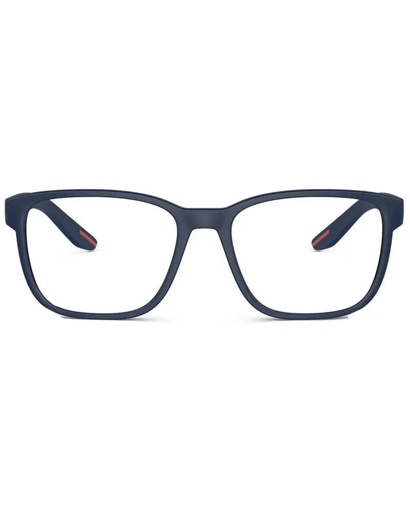Prada Brille mit eckigem Gestell - Blau Blau