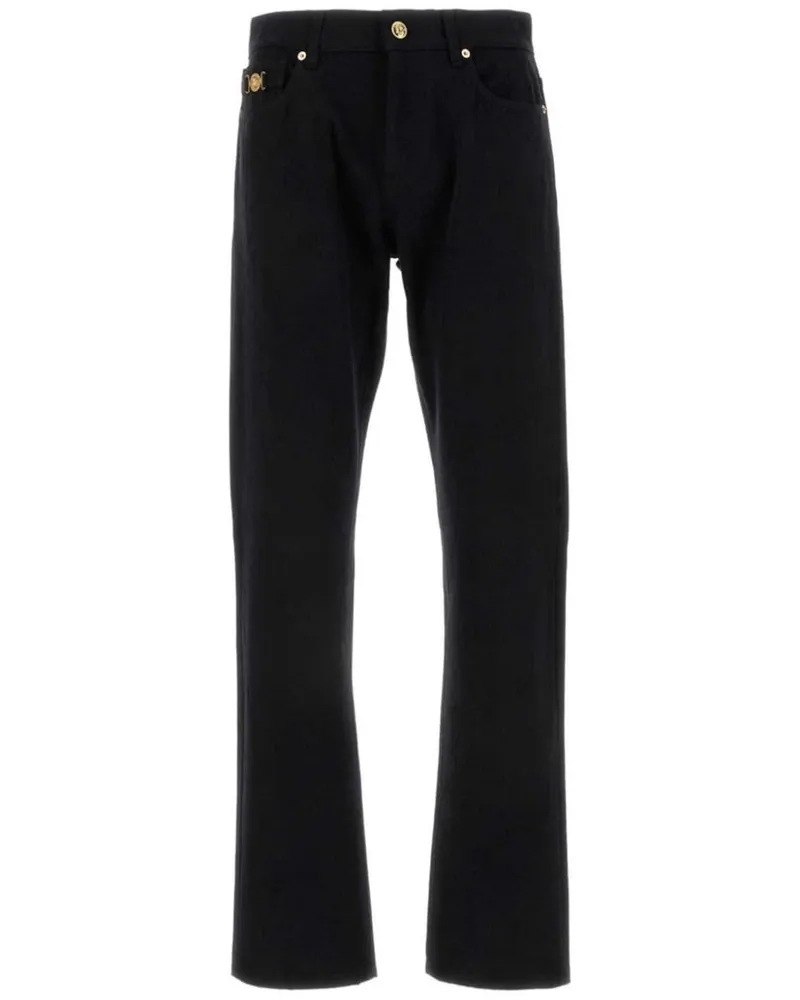 Versace Jeans mit geradem Bein - Schwarz Schwarz