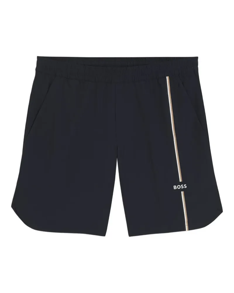 HUGO BOSS Active Tennis Shorts aus innovativem Nova-Material - Schwarz Schwarz
