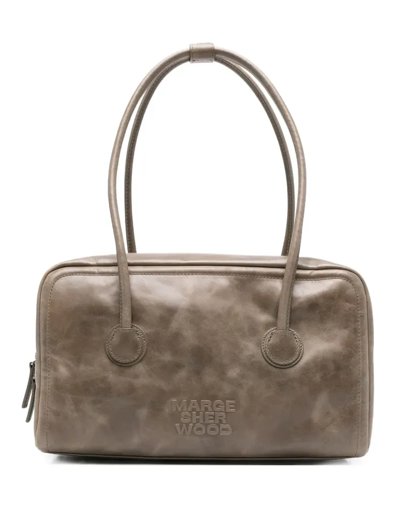 Marge Sherwood Shopper mit Logo-Prägung - Braun Braun