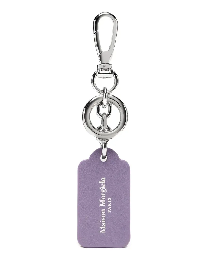 Maison Margiela double tag keyring - Violett Violett