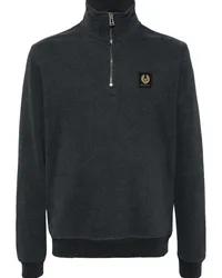 Belstaff Quarter Zip Sweatshirt Grau