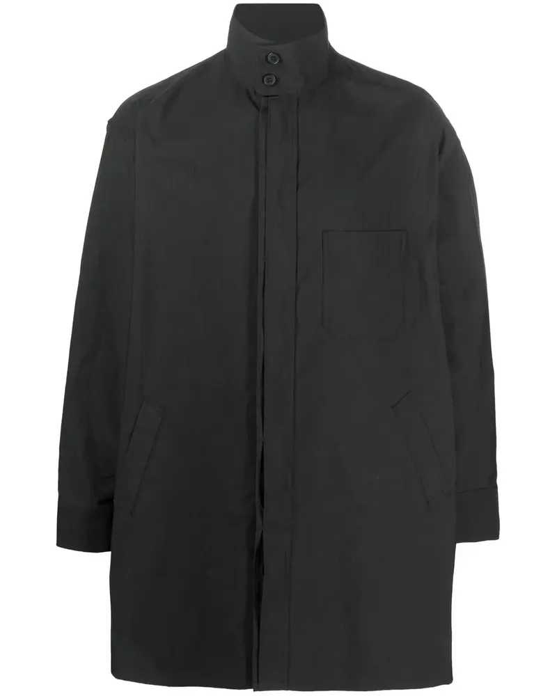 Y-3 Parka mit verdecktem Verschluss - Schwarz Schwarz