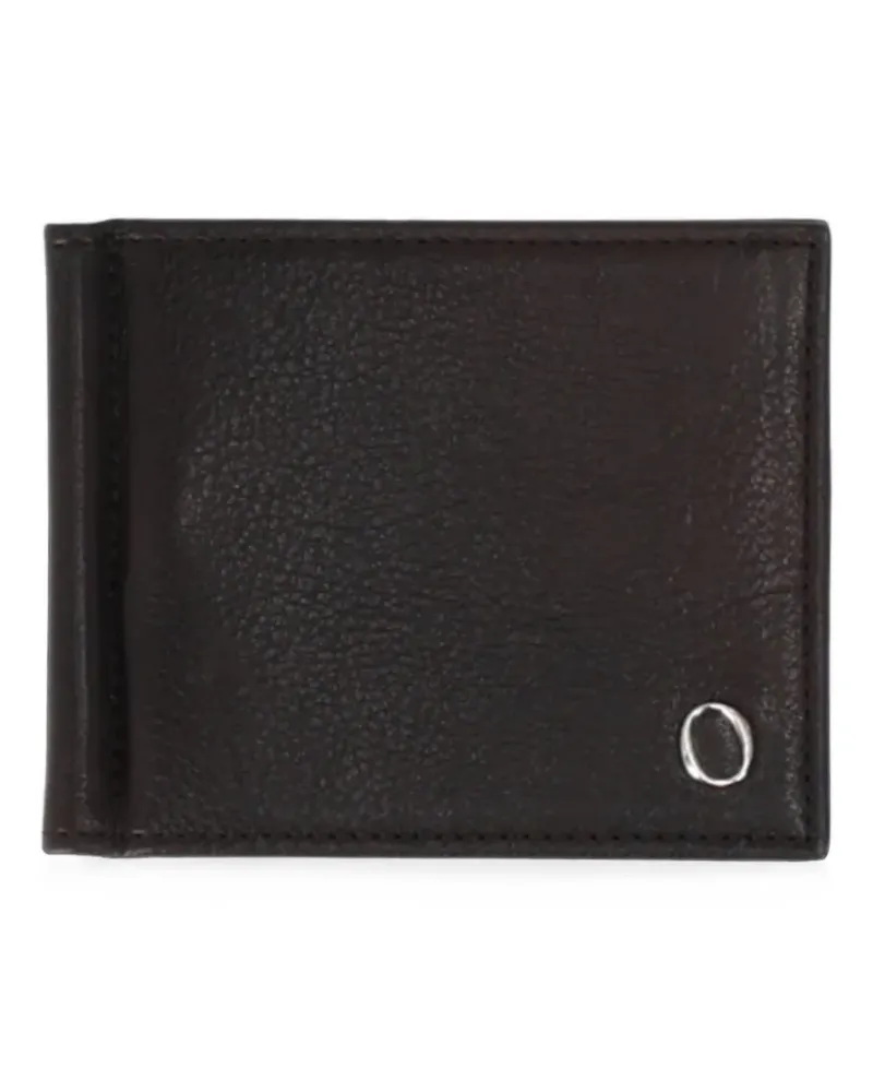 Orciani Lagoon leather wallet - Braun Braun