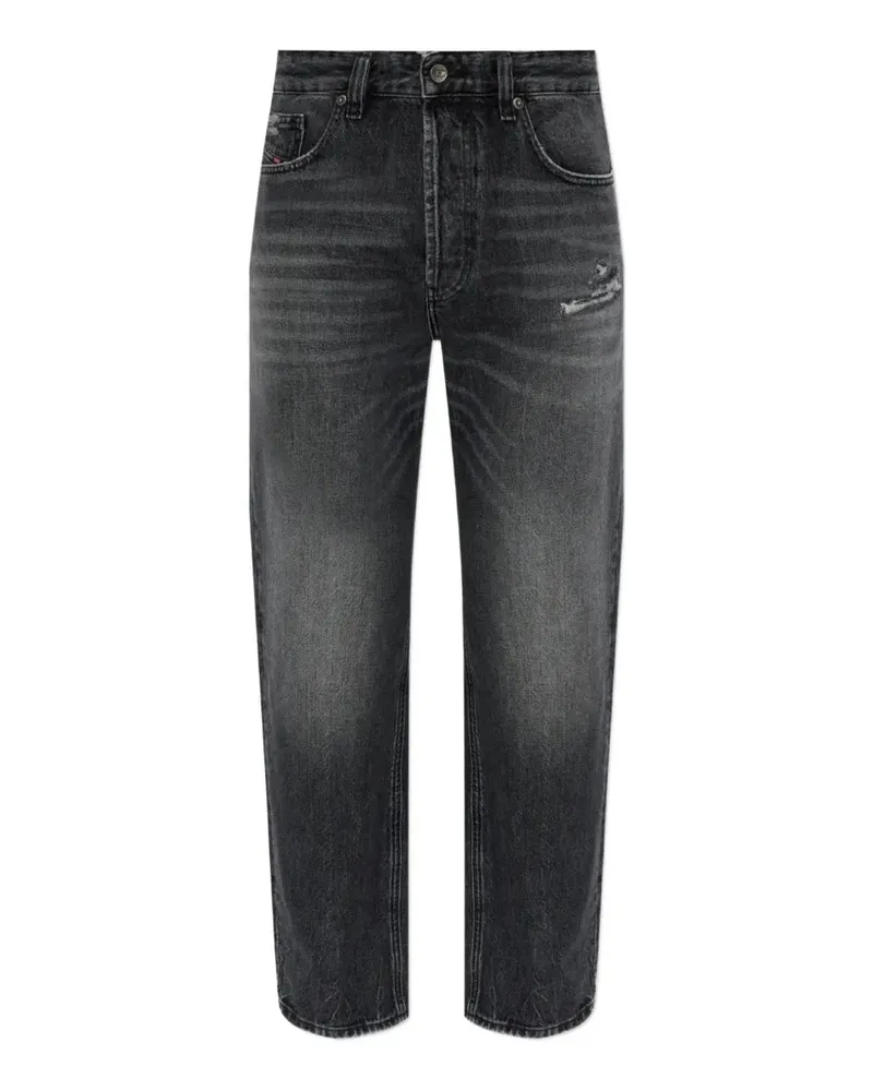 Diesel D-Macs 2024 Jeans im Distressed-Look - Grau Grau