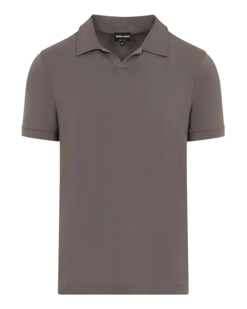 Giorgio Armani Klassisches T-Shirt - Braun Braun