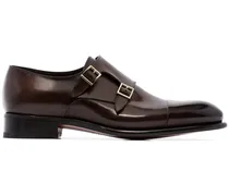Monk-Schuhe mit doppeltem Riemen