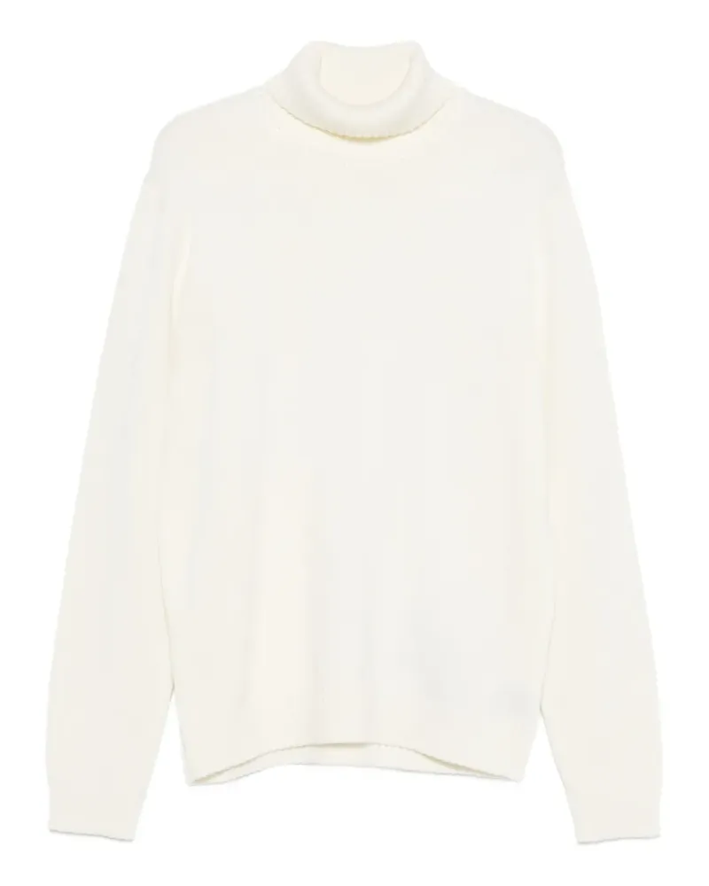 Zanone Pullover mit Rollkragen - Weiß Weiß