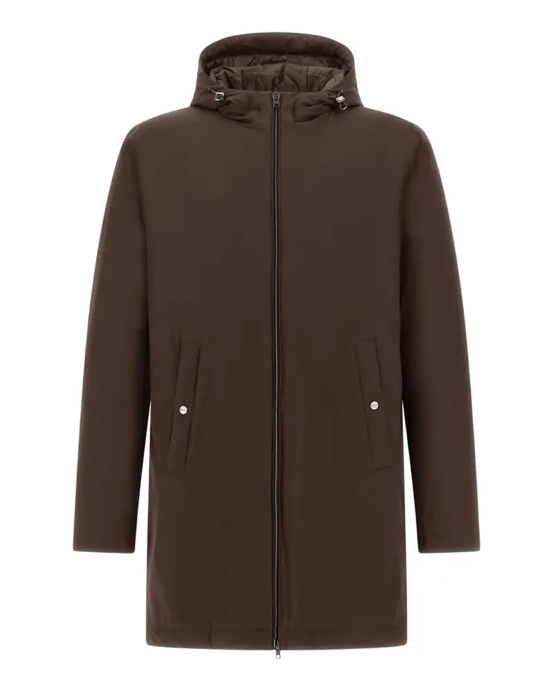 Herno hooded parka - Braun Braun
