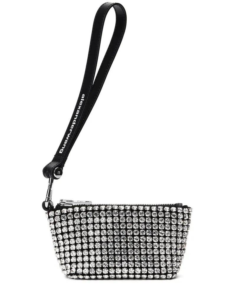 Alexander Wang Heiress Schlüsselanhänger mit Münztäschchen - Silber Silber