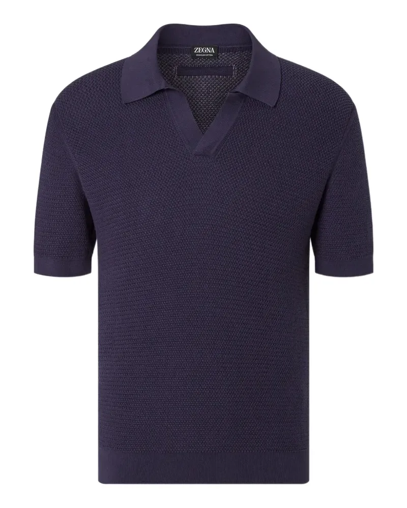 Ermenegildo Zegna Klassisches T-Shirt - Violett Violett