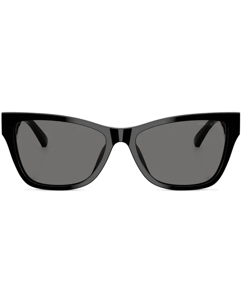 Jimmy Choo Sonnenbrille mit Cat-Eye-Gestell - Schwarz Schwarz