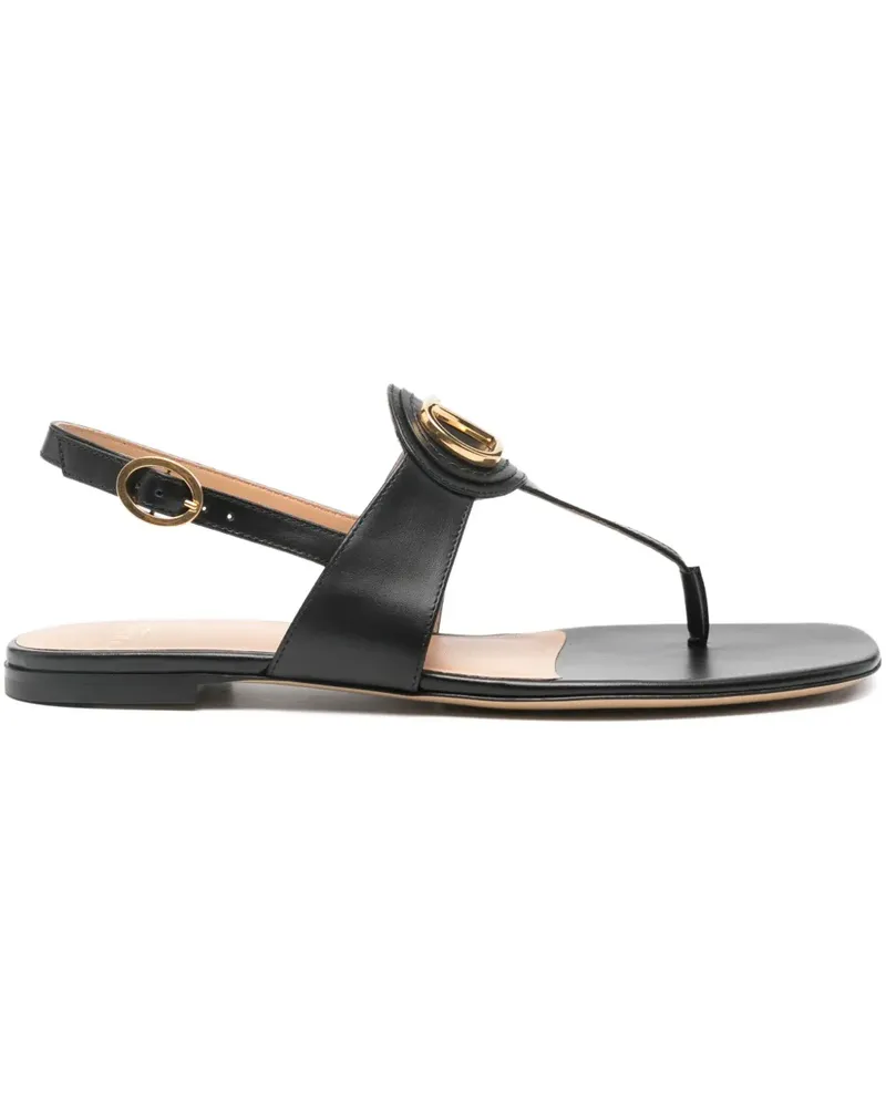 Valentino Garavani VLogo Signature Slingback-Sandalen - Schwarz Schwarz