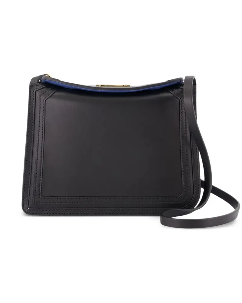 Lanvin Compagnon Umhängetasche 20cm - Schwarz Schwarz