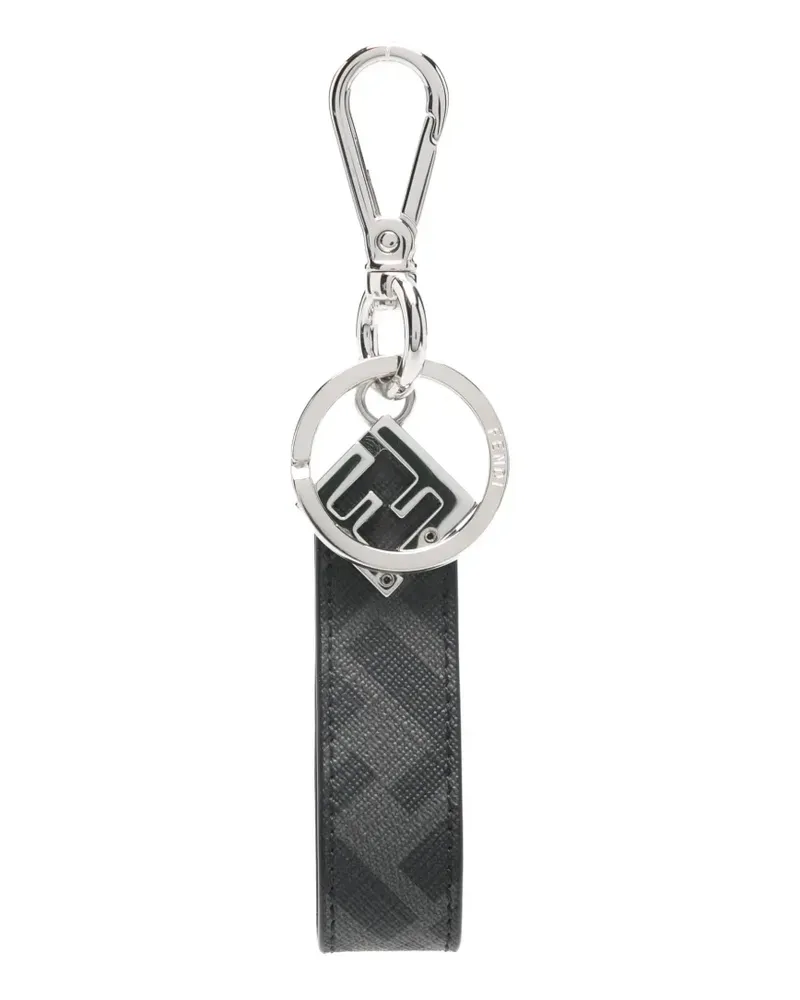 Fendi logo keyring - Grau Grau