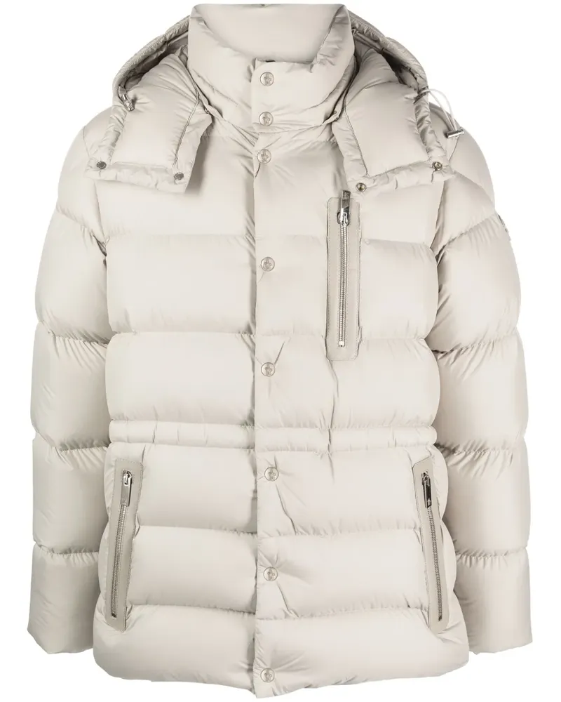 Moncler Bauges Jacke mit abnehmbarer Kapuze - Nude Nude