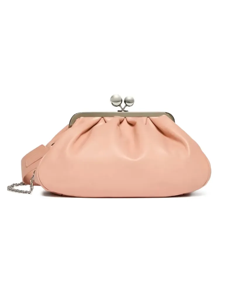 Max Mara leather clutch bag - Rosa Rosa