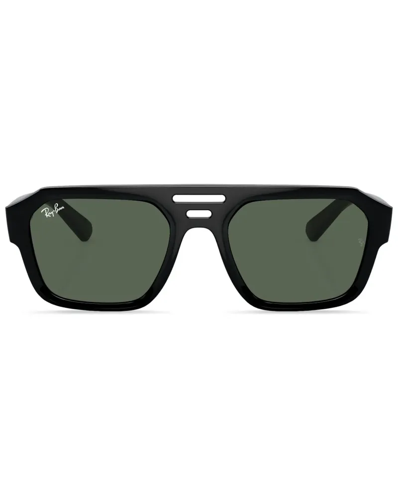 Ray Ban Corrigan Bio-Based Sonnenbrille - Schwarz Schwarz