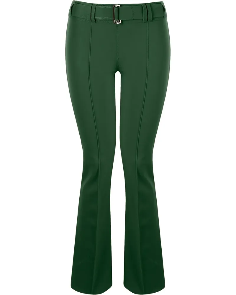Gloria Coelho flared trousers - Grün Grün