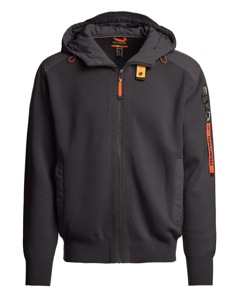 Parajumpers Kapuzenjacke mit Reißverschluss - Grau Grau