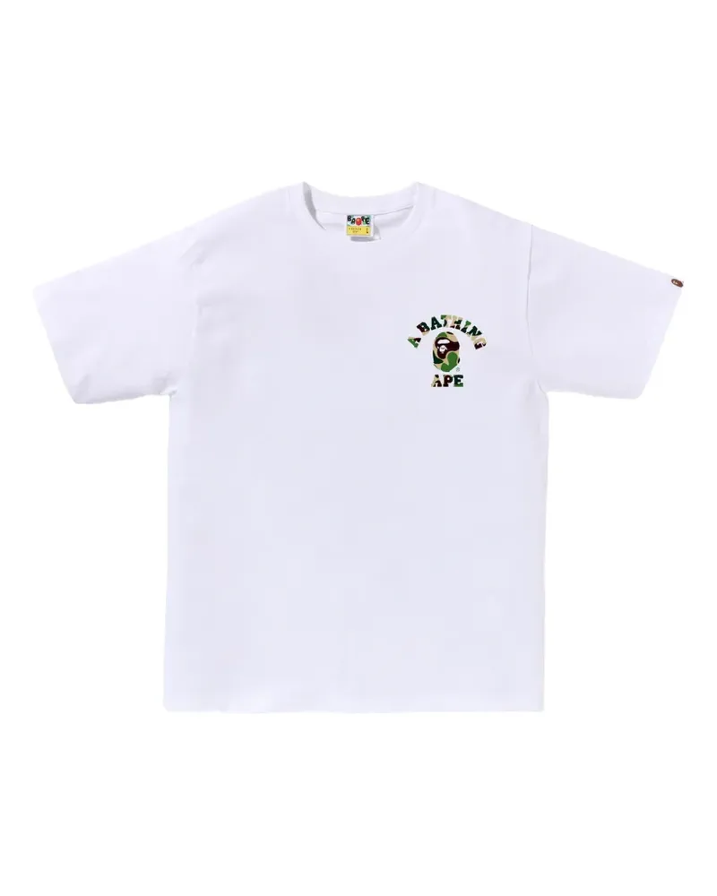 BAPE City Camo College T-shirt - Weiß Weiß
