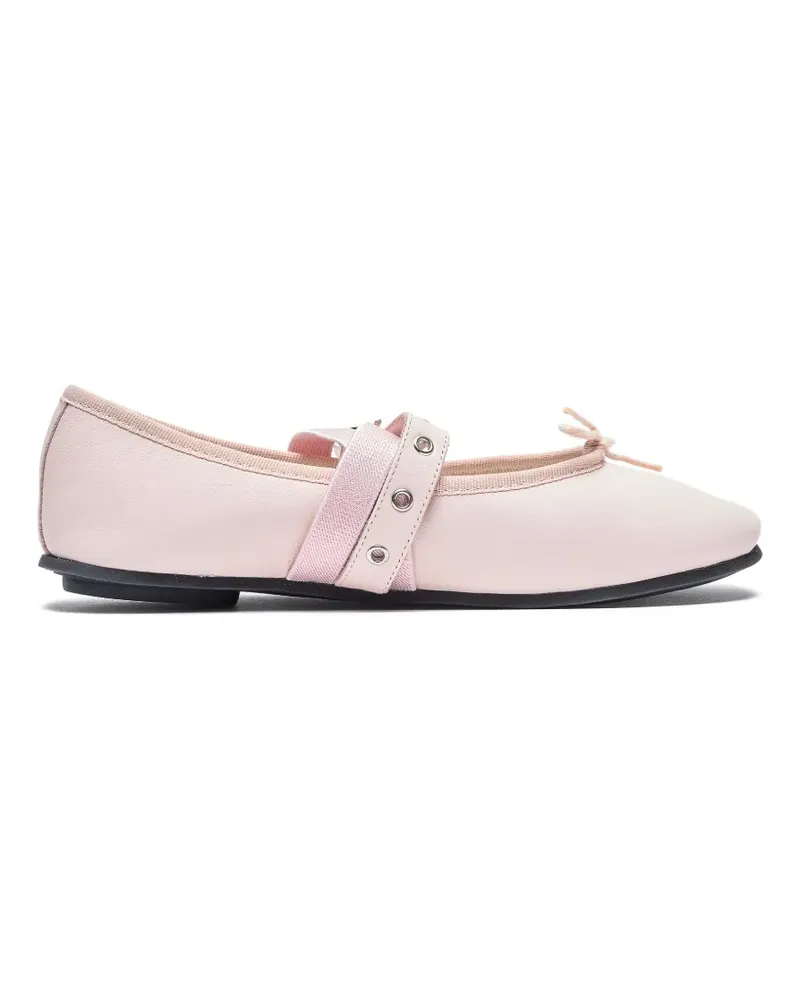 Repetto Ballerinas mit Schleifendetail - Rosa Rosa
