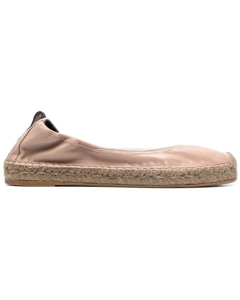 Brunello Cucinelli Espadrilles mit Ballerinas - Rosa Rosa