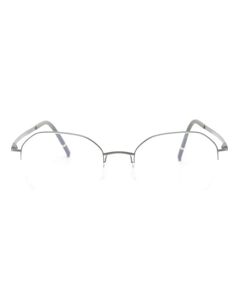 Silhouette round-frame glasses - Grün Grün