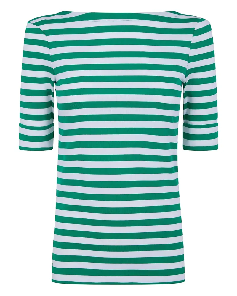 Ralph Lauren striped half-sleeves top - Grün Grün