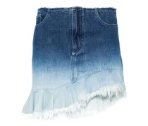 Jeans-Minirock mit Farbverlauf