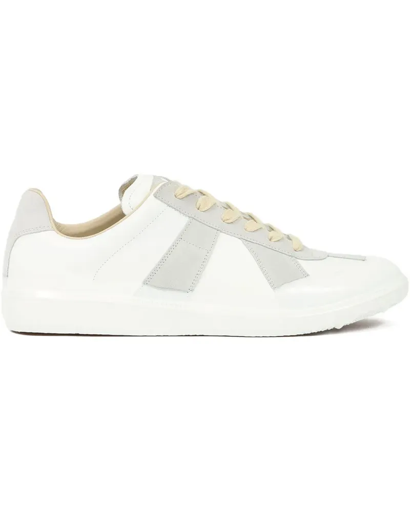 Maison Margiela Replica Sneakers mit Einsätzen - Weiß Weiß