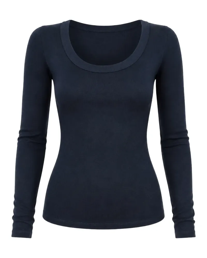 Dorothee Schumacher Oberteil mit U-Ausschnitt - Blau Blau