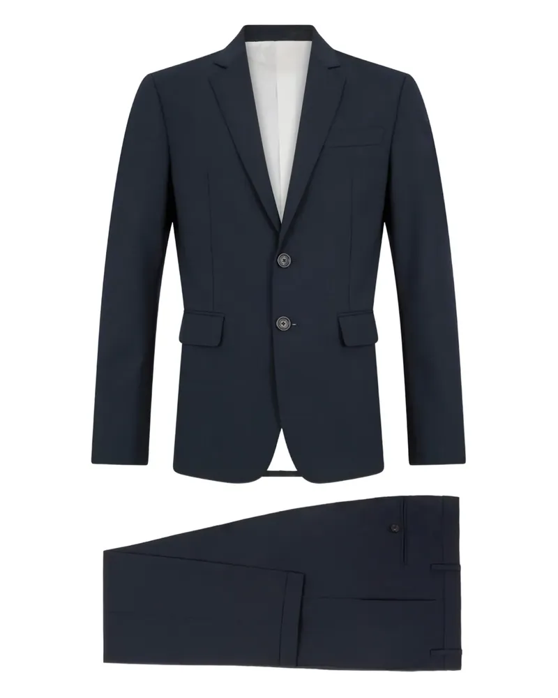 Dsquared2 Geknöpfter Paris Anzug - Blau Blau
