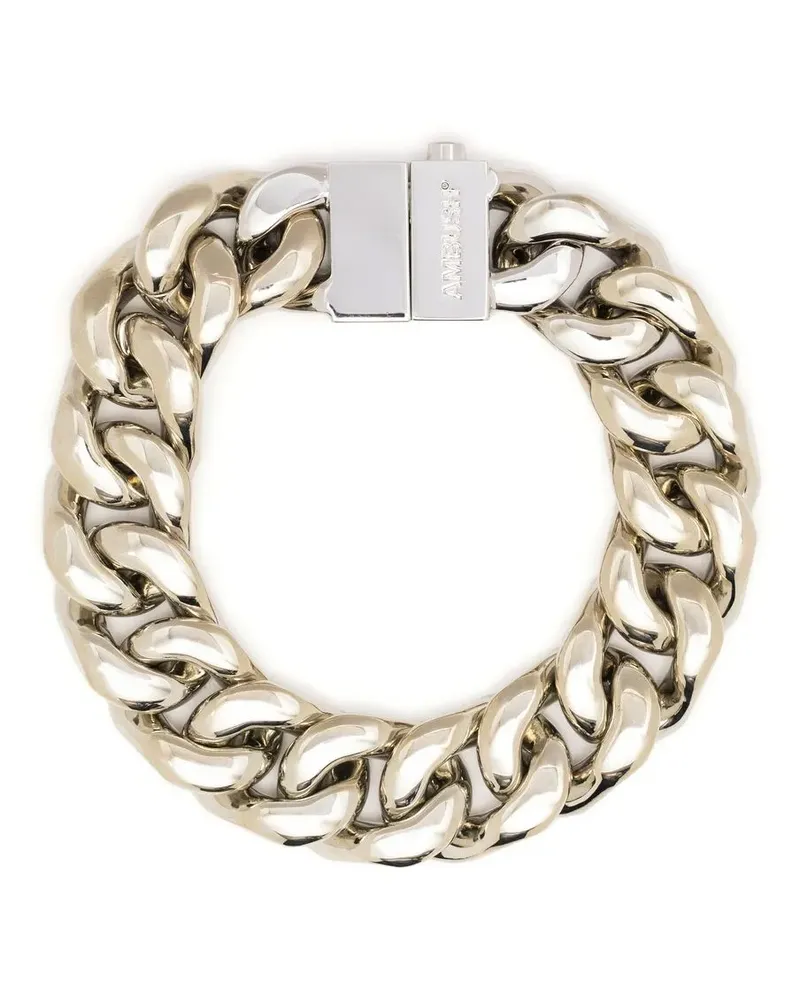 AMBUSH Classic Chain 7 Panzerkettenarmband - Silber Silber