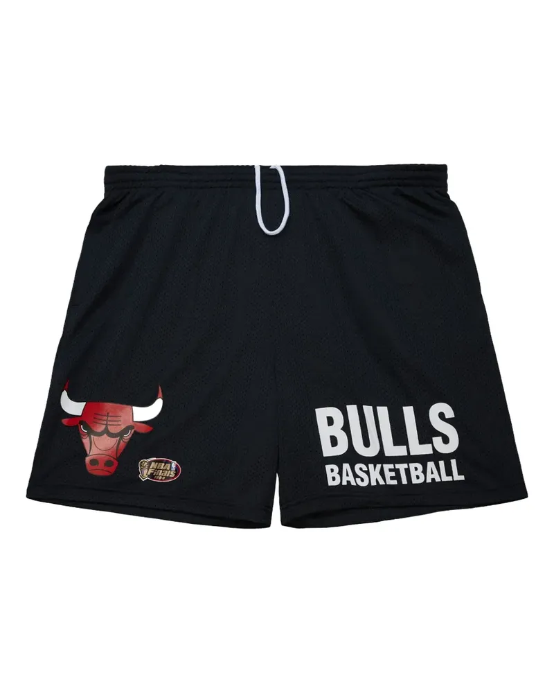 Mitchell & Ness Gameday Shorts - Schwarz Schwarz