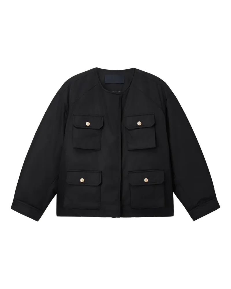 JUUN.J Jacke mit aufgesetzten Taschen - Schwarz Schwarz