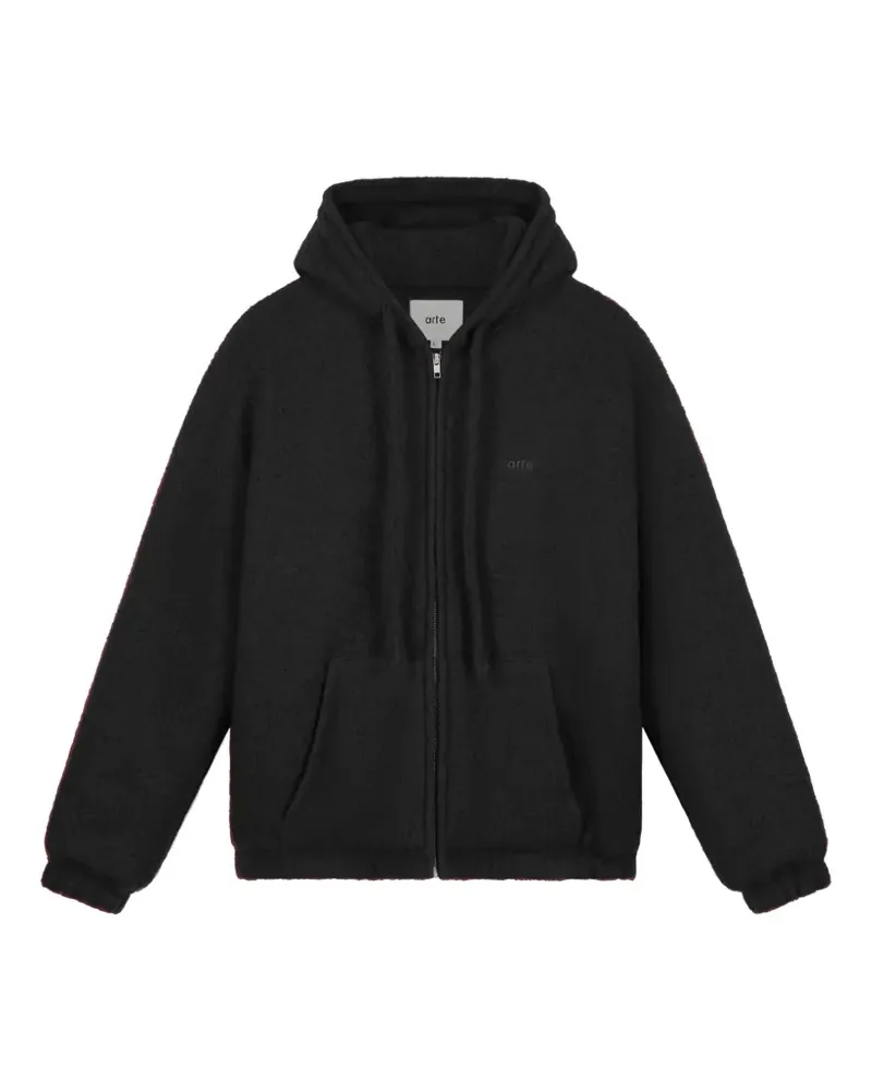 Arte Antwerp Jacke mit Reißverschluss - Schwarz Schwarz