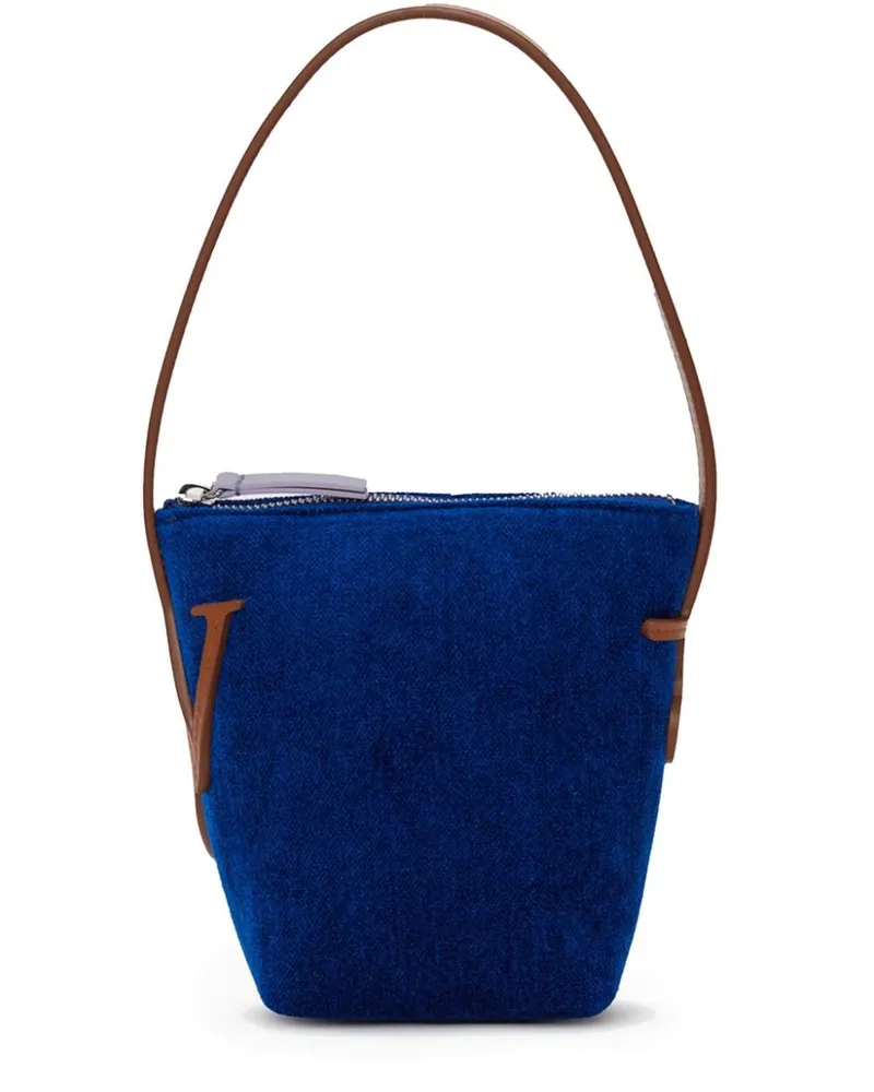 J.W.Anderson Mini Anchor Handtasche Blau