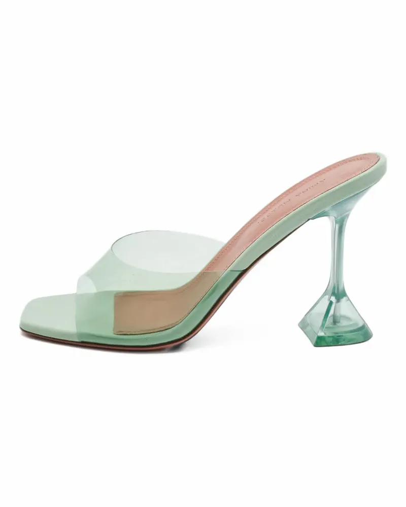 Gianvito Rossi Lupita Sandalen mit eckiger Kappe - Grün Grün
