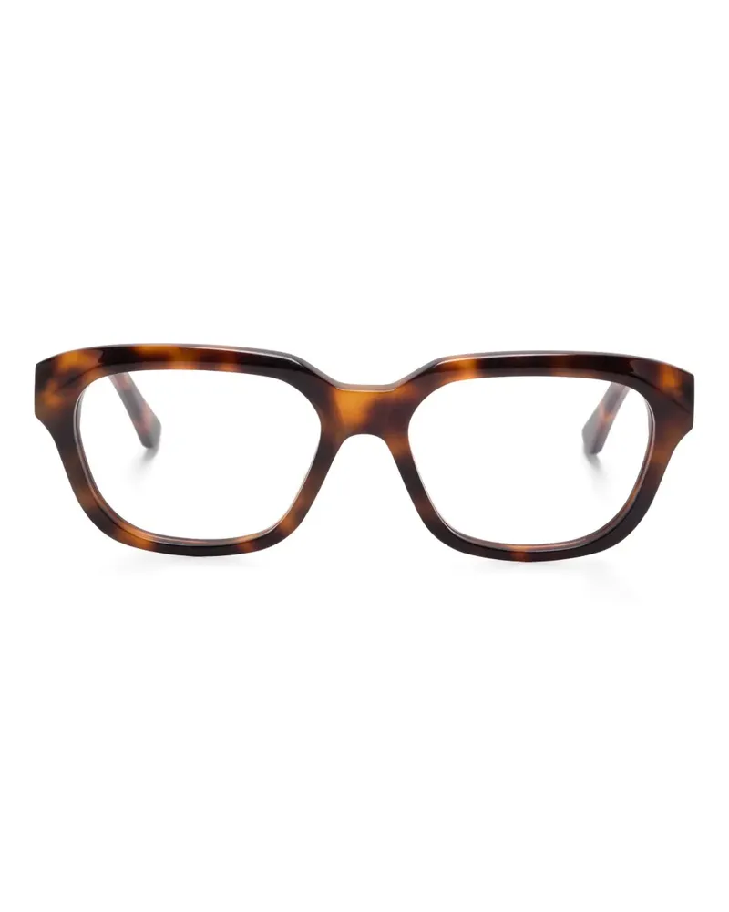 Chloé Brille mit eckigem Gestell - Braun Braun