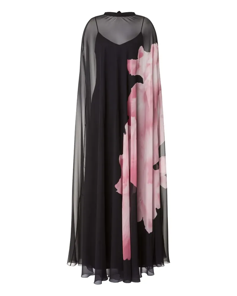 Alberta Ferretti Kleid aus Seide - Schwarz Schwarz