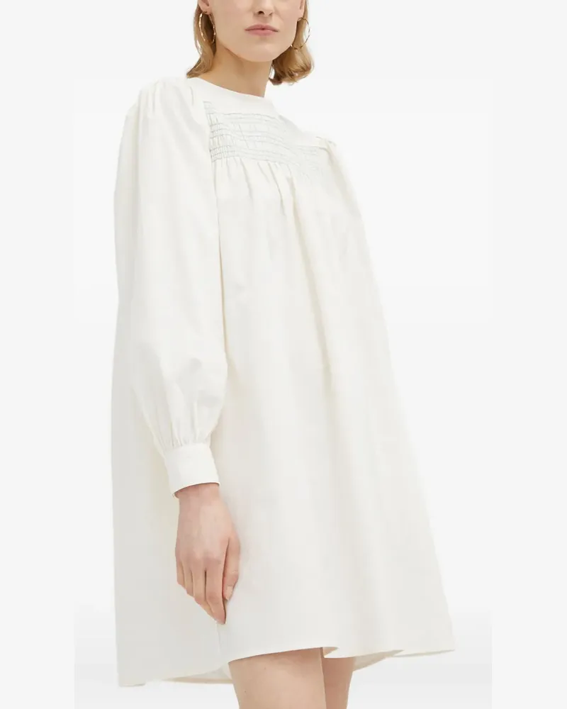 Résumé Gesmoktes Kleid - Weiß Weiß