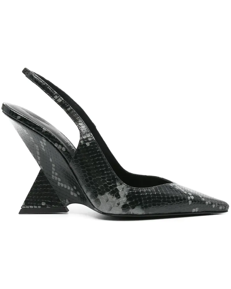ATTICO Cheope Pumps 105mm - Schwarz Schwarz