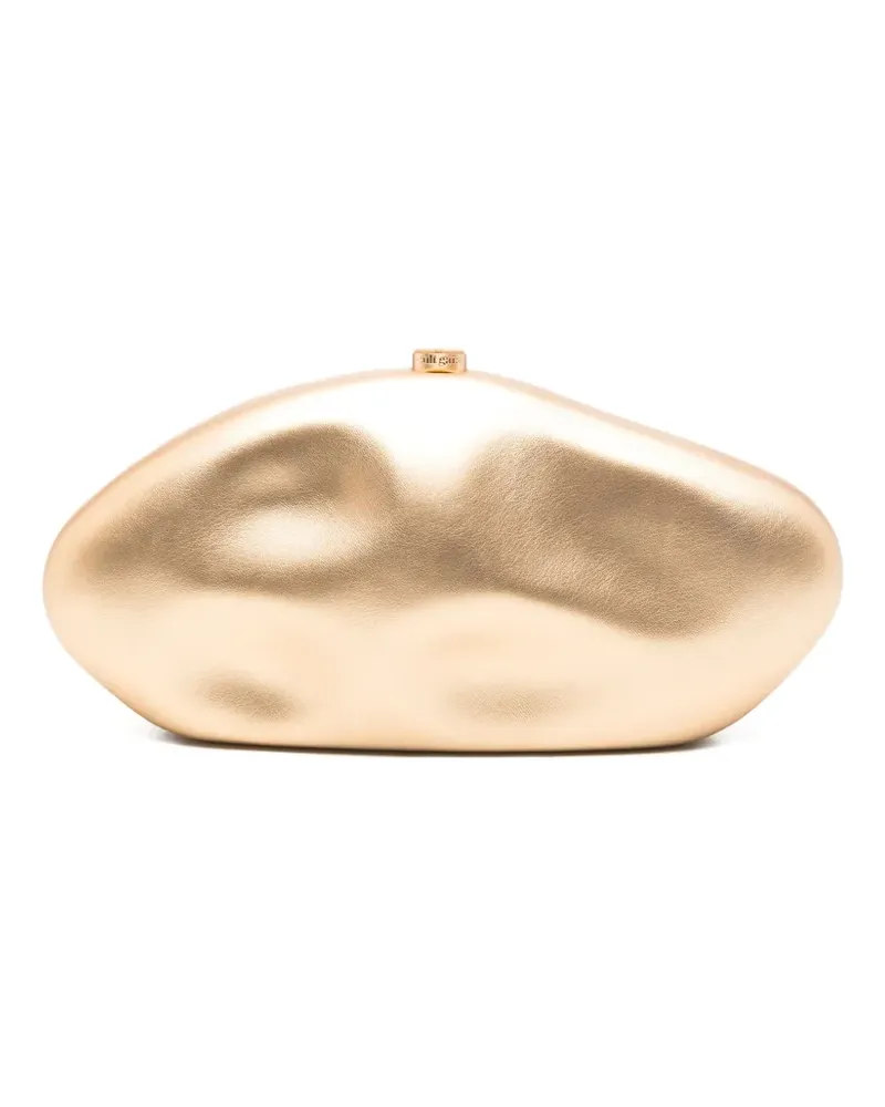 Cult Gaia Caldera Clutch - Gold Gold