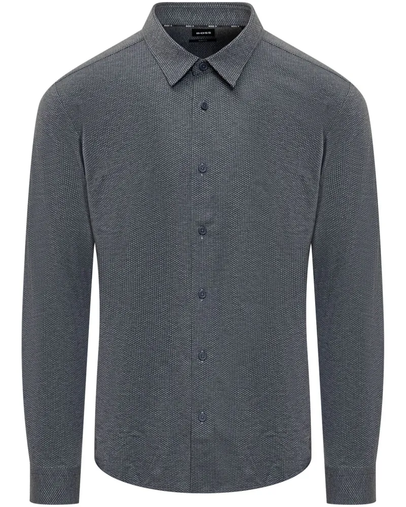HUGO BOSS P-Roan-Kent Hemd - Blau Blau