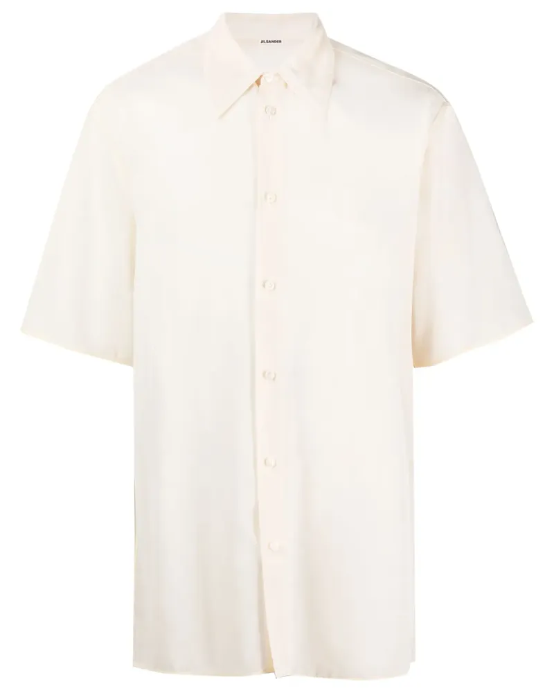 Jil Sander Semi-transparentes Hemd - Nude Nude