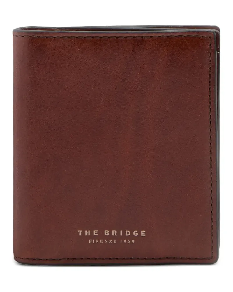 The Bridge Portemonnaie mit Logo-Print - Braun Braun
