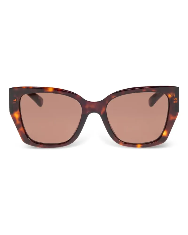Balenciaga tortoise logo sunglasses - Braun Braun