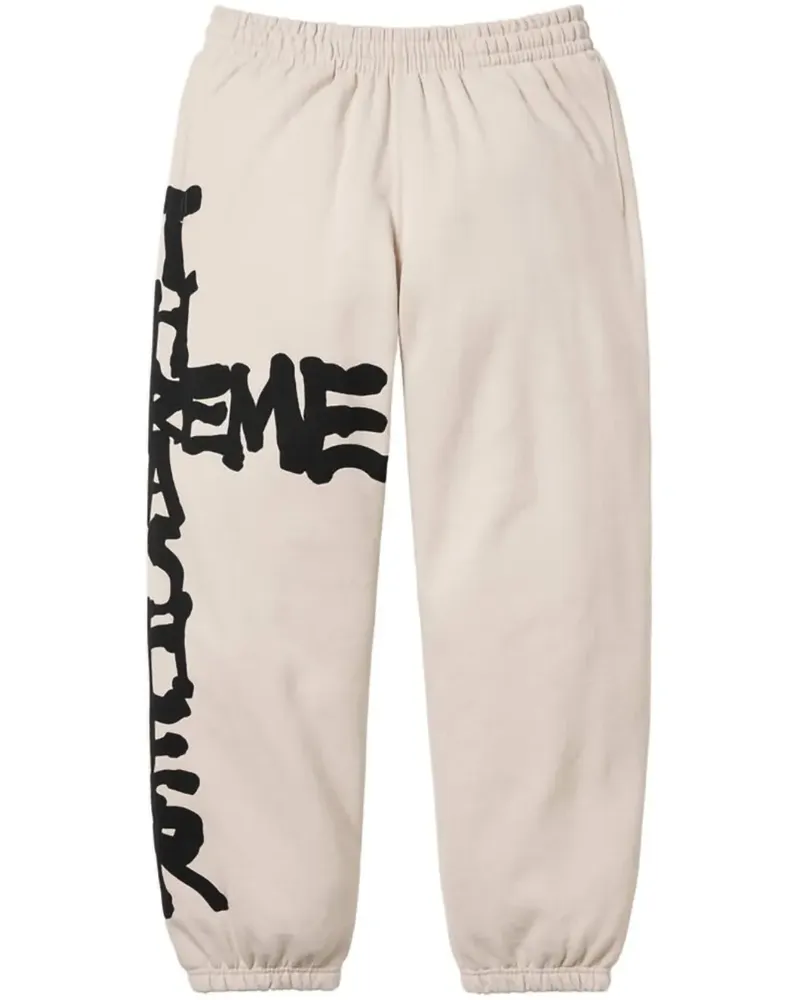 Supreme Being x Thrasher "Grey" Jogginghose mit Print - Grau Grau