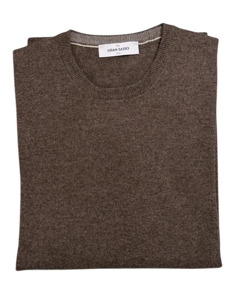 Gran Sasso Pullover mit rundem Ausschnitt - Braun Braun